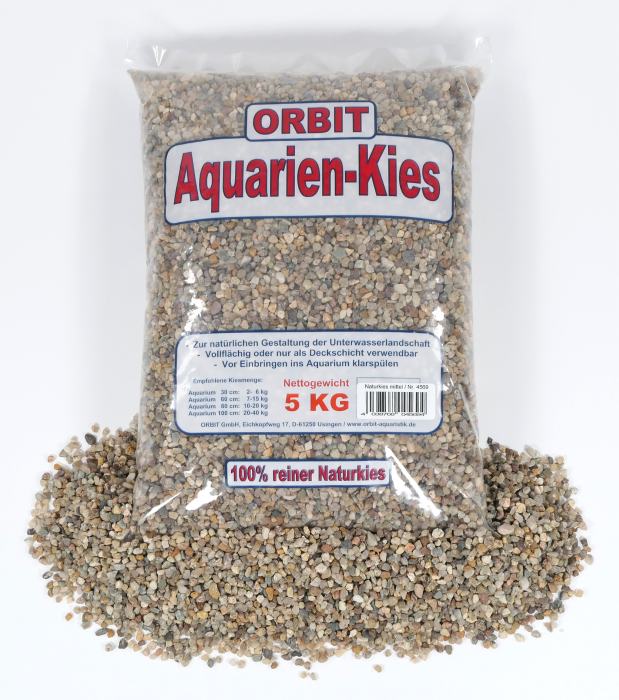 Naturkies mittel 3-5 mm (15 kg)