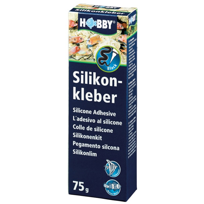Silikonkleber schwarz (72 ml Tube)