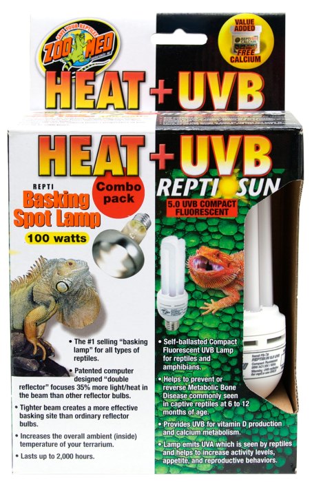 Heat & UVB Combo Pack