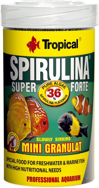 Spirulina 36% Mini Granulat (100 ml)