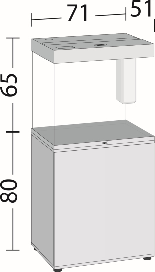 Lido 200 LED SBX helles Holz Kombination