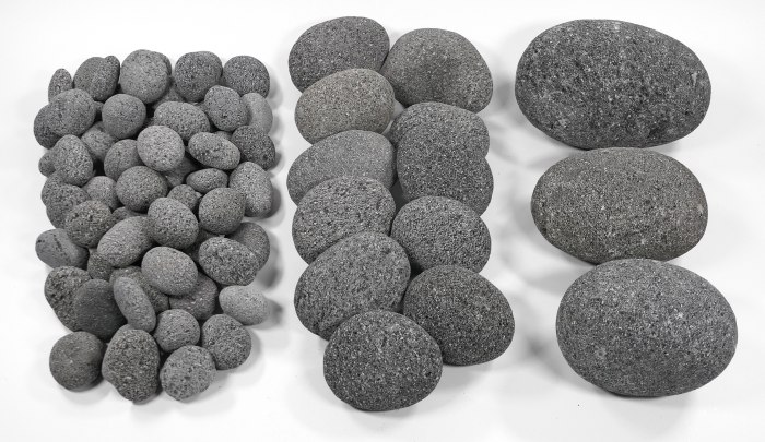 Calbuco Lava Pebbles (9 - 12 cm) 15 kg Sack