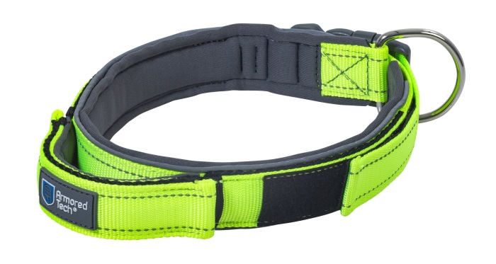 Dog Control Halsband L neon grün
