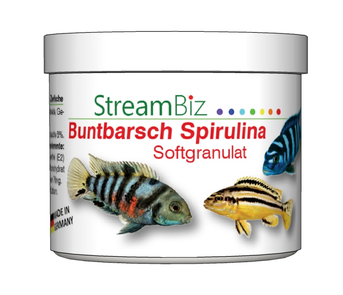 Buntbarsch Spirulina Softgranulat (80 g)