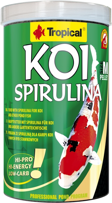 Koi Spirulina Pellet M (1000 ml)