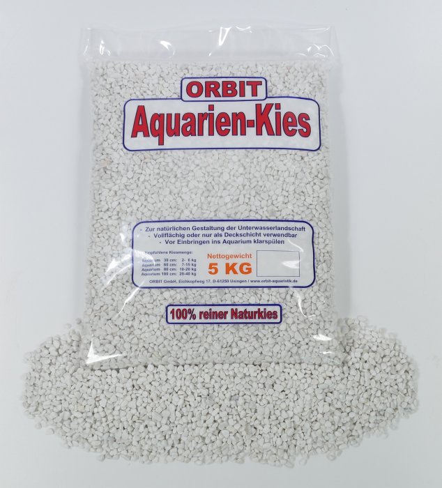 Naturkies White 3-5 mm (5 kg)