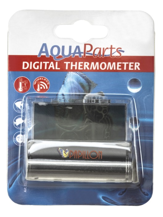 Digital Thermometer black/transparent