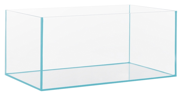 Me Top-Glas Aquarium Clear (100 x 40 x 40 cm) 6 mm 160L