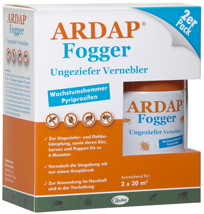 Ardap Fogger 2er Pack, 2 x 100 ml