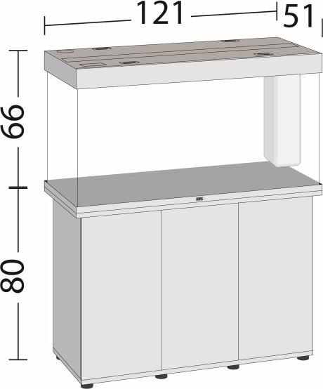 Rio 350 LED SBX weiß Kombination