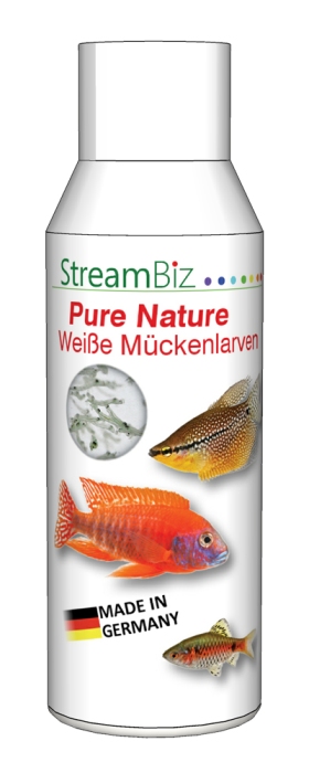 Pure Nature – Weiße Mückenlarven (100 ml)