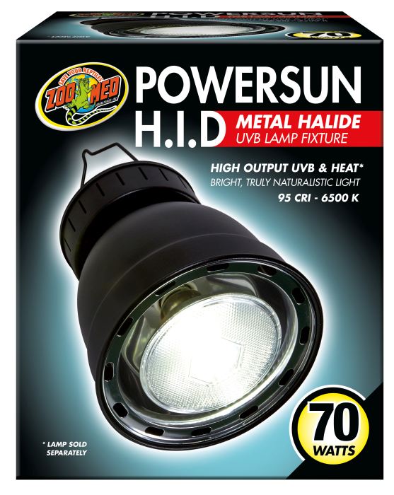 PowerSun H.I.D UVB Lamp Fixture (70 W)