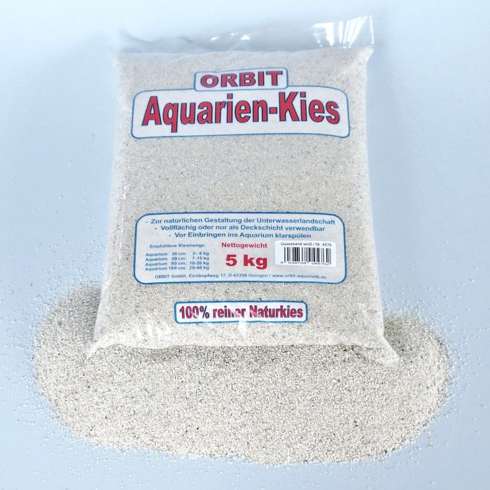 Quarzsand weiß fein 0,7-1,2 mm (5 kg)