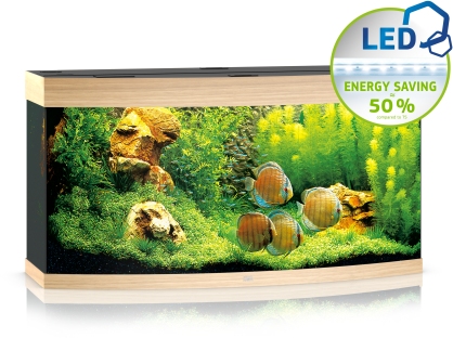 Vision 260 LED helles Holz Aquarium