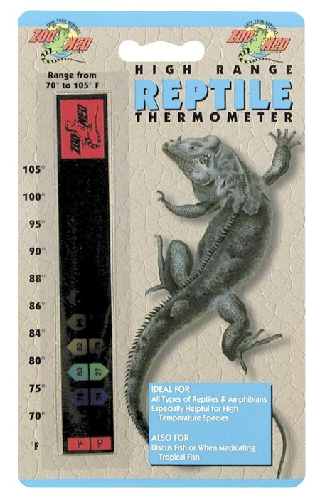 Klebethermometer High Range Reptile