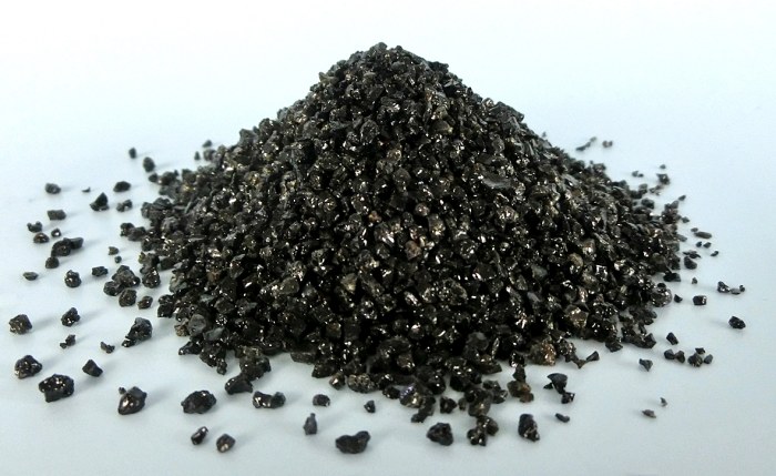 Glanzkies schwarz 1-3 mm (5 kg)