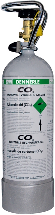 CO2 Mehrweg-Flasche grau (2000 g)