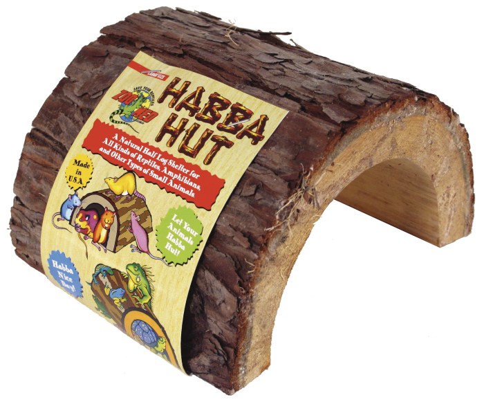 Habba Hut (natural wood product) LG (Large)