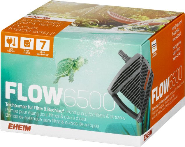 FLOW6500 Teichpumpe f.Filt.&Bachl.