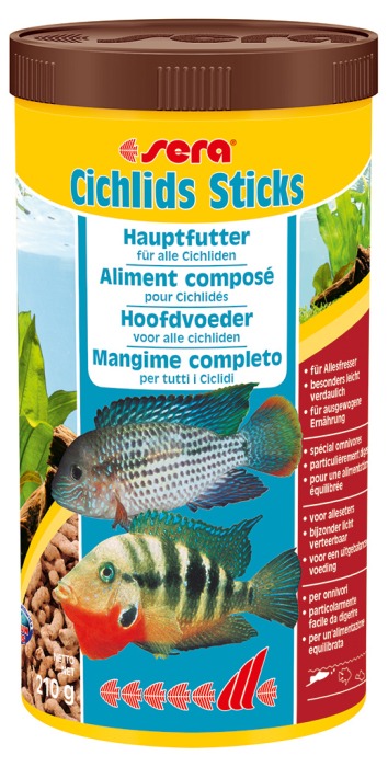 Cichlids Sticks Nature 1000 ml (210 g)