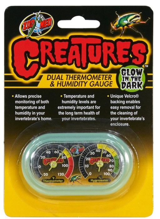 Creatures Dual Thermometer and Humidity