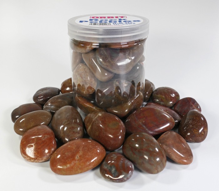 Rock-Pebbles rubin (50 x 30 x 20 mm) 0,6 L Dose