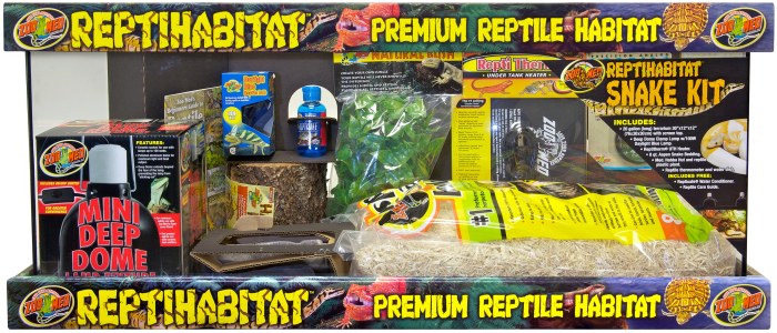 ReptiHabitat Snake Kit (76 x 30 x 30 cm)