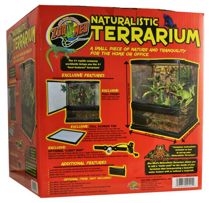 Naturalistic Terrarium (30 x 30 x 30 cm)